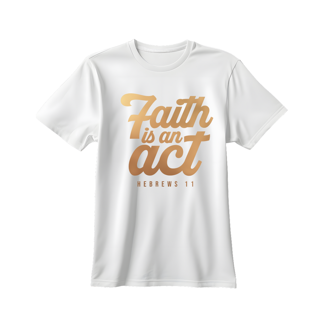 Faith is an Act T-shirt