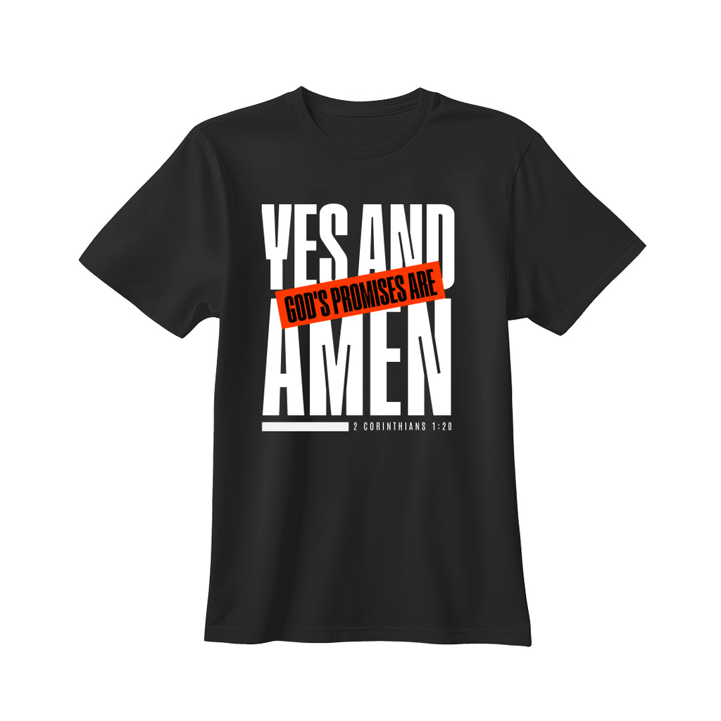 God's Promises are Yes and Amen short sleeve T-shirt