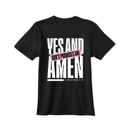 God's Promises are Yes and Amen short sleeve T-shirt