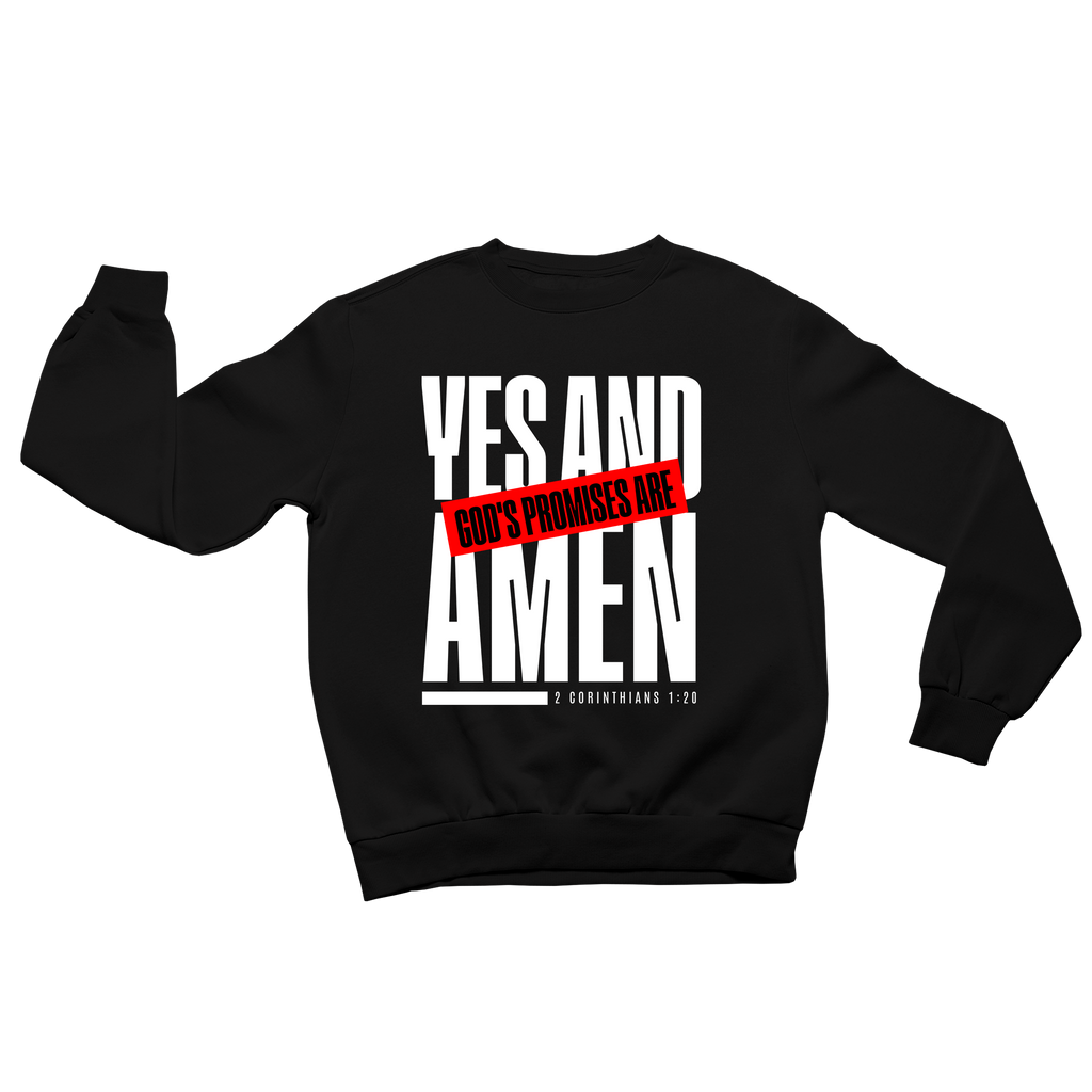 God's Promises are Yes and Amen Sweater