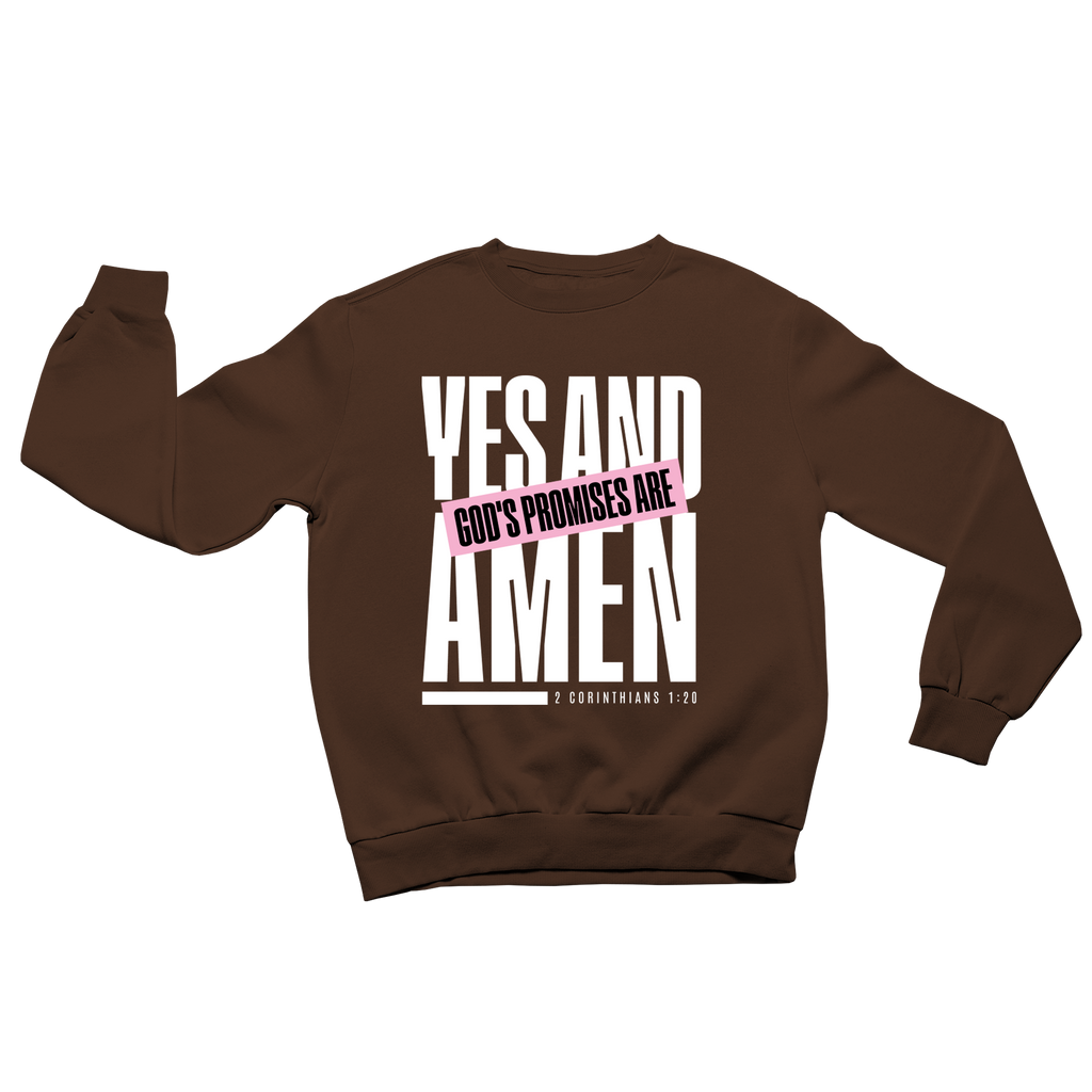 God's Promises are Yes and Amen Sweater